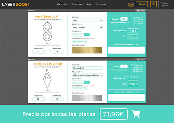 Configurador Online de Joyeria - Es