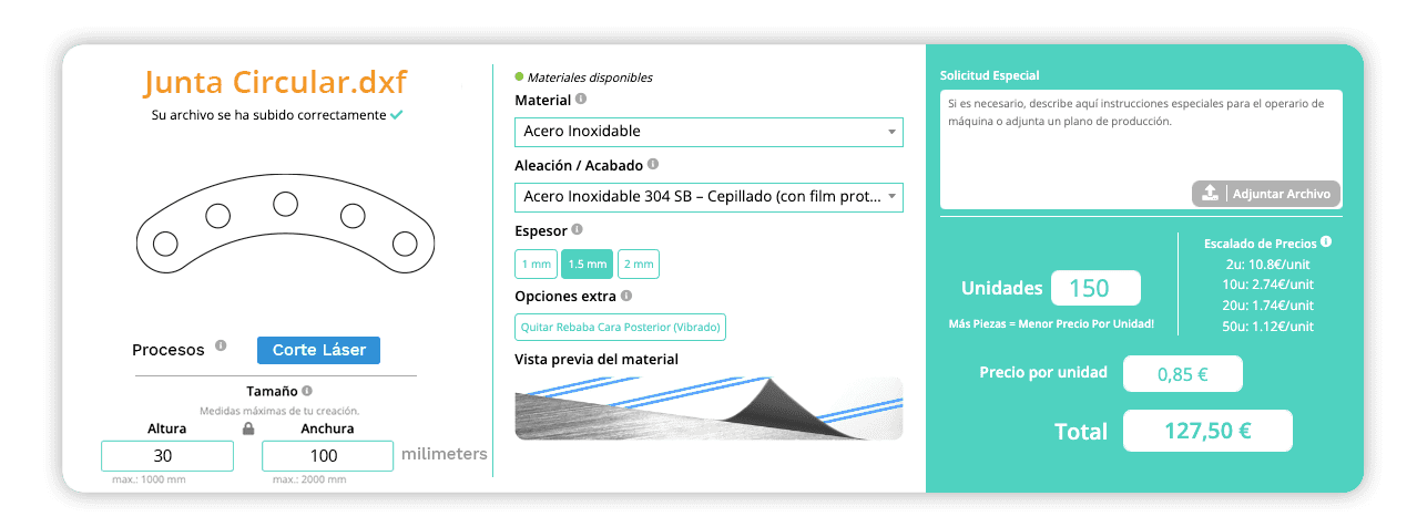 Precio LaserBoost 2 ES
